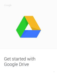 Get started with Google Drive