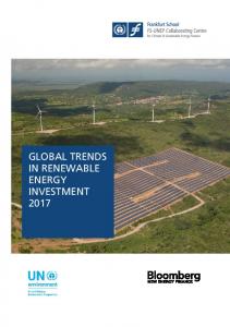 GLOBAL TRENDS IN RENEWABLE ENERGY INVESTMENT 2017