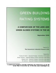 green building rating systems - MyFlorida Green Building