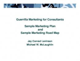 Guerrilla Marketing plan - Guerilla Marketing