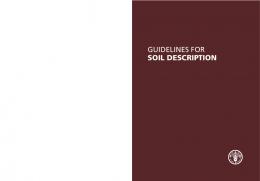 Guidelines for soil description - FAO