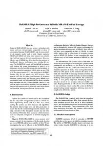 HeRMES: High-Performance Reliable MRAM ... - Semantic Scholar