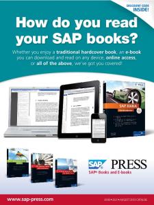 How do you read your SAP books?