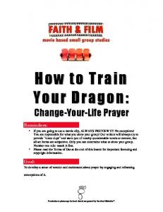 How to Train Your Dragon: