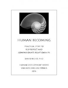 HUMAN BECOMING - Cooperative Communication Skills