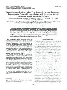 Human Immunodeficiency Virus Type 1-Specific ... - Journal of Virology