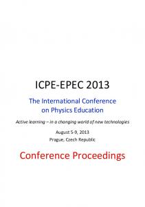 ICPE-EPEC 2013 Conference Proceedings