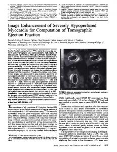 Image Enhancement of Severely Hypoperfused ... - Semantic Scholar