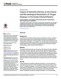 Impact of Helminth Infection on the Clinical and ... - Semantic Scholar