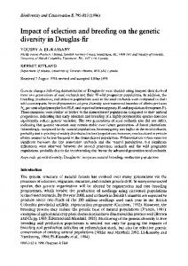 Impact of selection and breeding on the genetic ... - Springer Link