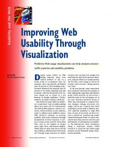 Improving Web Usability Through Visualization - Semantic Scholar