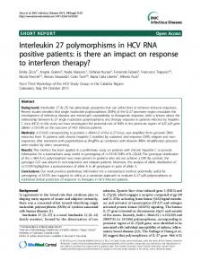 Interleukin 27 polymorphisms in HCV RNA positive patients: is ...www.researchgate.net › publication › fulltext › Interleuki