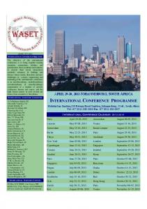 international conference programme