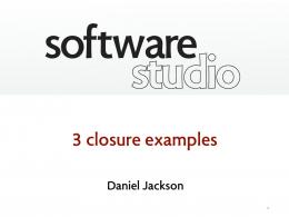 JavaScript: Closure Examples (PDF) - MIT OpenCourseWare