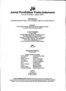 Jurnal Pendidikan Fisika Indonesia - File UPI