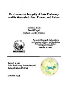 Lake Puckaway Environmental Integrity Report ... - Green Lake County