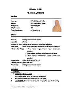 LESSON PLAN