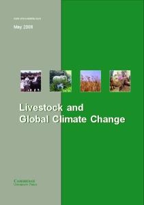 Livestock and Global Climate Change Livestock and Global Climate ...