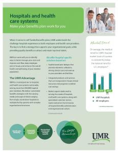 Make your benefits plan work for you - UMR