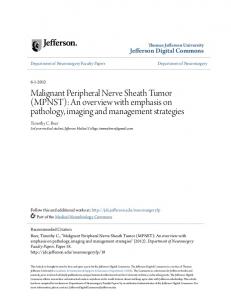 Malignant Peripheral Nerve Sheath Tumor (MPNST)