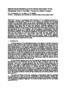 Mathematical Modelling and Numerical Simulation of the Multiphase ...