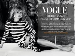 Media Pack - Vogue