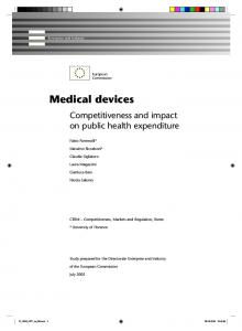 Medical devices - CiteSeerX