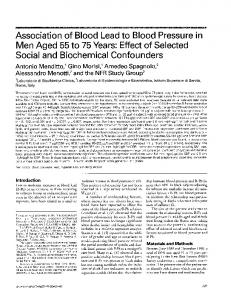 Men Aged 55 to 75 Years: Effect ofSelected - BioMedSearch