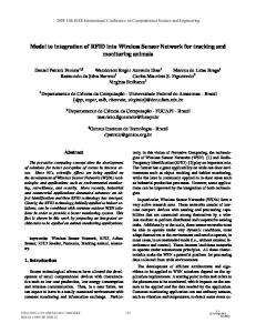 Model to integration of RFID into Wireless Sensor ... - IEEE Xplore