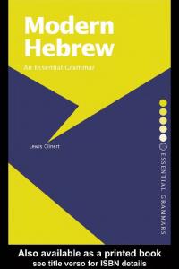 Modern Hebrew: An Essential Grammar - Readers StuffZ