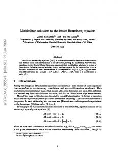 Multisoliton solutions to the lattice Boussinesq equation