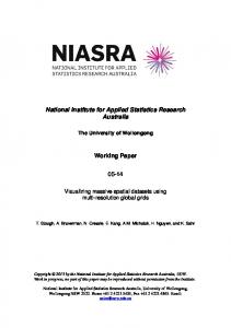 National Institute for Applied Statistics Research