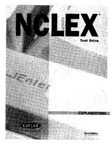 nclex - Kaplan Test Prep