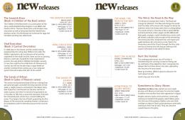 newreleases newreleases - AMG Publishers