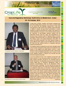 Newsletter November 2013 - CropLife Africa Middle East
