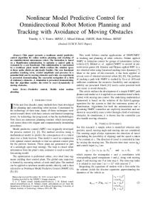 Nonlinear Model Predictive Control for