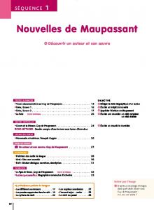 Nouvelles de Maupassant - Hachette
