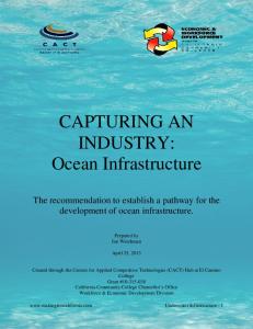 Ocean Infrastructure - Centers for Applied Competitive Technologies