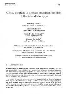 of the Allen-Cahn type