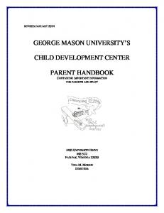 Parent Handbook - George Mason University