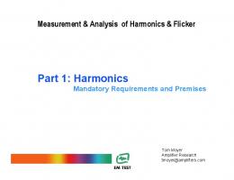 Part 1: Harmonics - IEEE