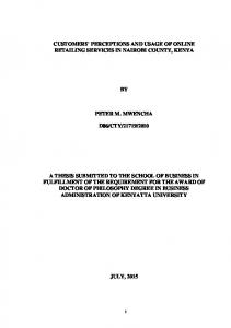PhD PROPOSAL - Kenyatta University Repository