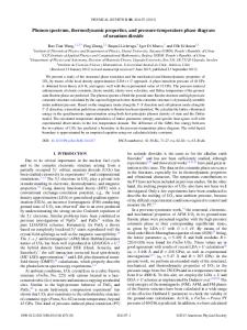 Phonon spectrum, thermodynamic properties ... - APS Link Manager