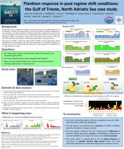 Plankton response in post regime shift conditions: the Gulf of Trieste ...