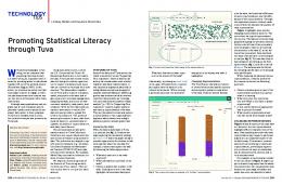 Promoting Statistical Literacy through Tuva (PDF Download Available)