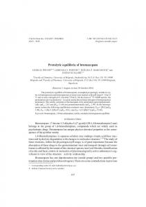 Protolytic equilibria of bromazepam - CiteSeerX