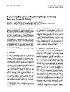Representing imprecision in engineering design ... - Springer Link