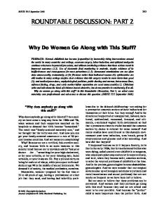 roundtable discussion: part 2