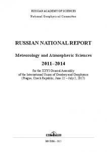 russian national report