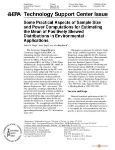 Some Practical Aspects of Sample Size and Power ... - CiteSeerX